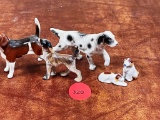 Porcelain dogs