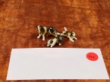 Tiny china dogs