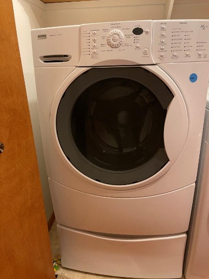 Kenmore Front-load Washer And Pedestal