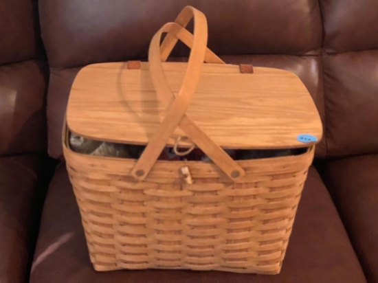 Longaberger Picnic Basket