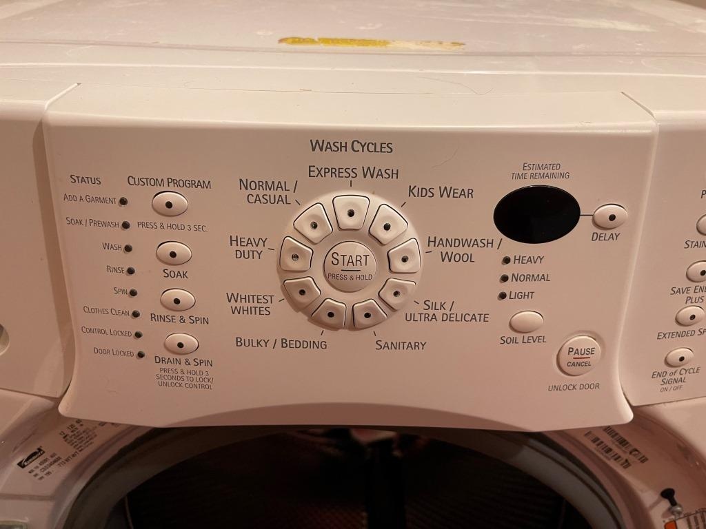 kenmore elite he4t pedestal