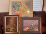 Framed Oil Painting And More