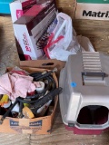 Covered Litter Box And More