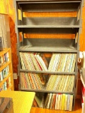 Vinyl LPs and shelf