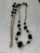 Pair Of Black Necklaces