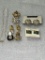 Several Earrings And Necklace