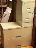 Pair Of Steel Cabinets