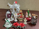Holiday Music Boxes And Figurines