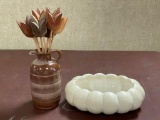 Hull Planter and Frankoma Vase