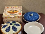3 Decorative Pie Plates