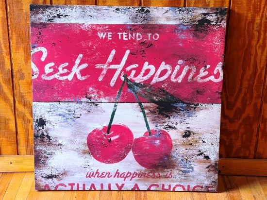 Two large wall hangings