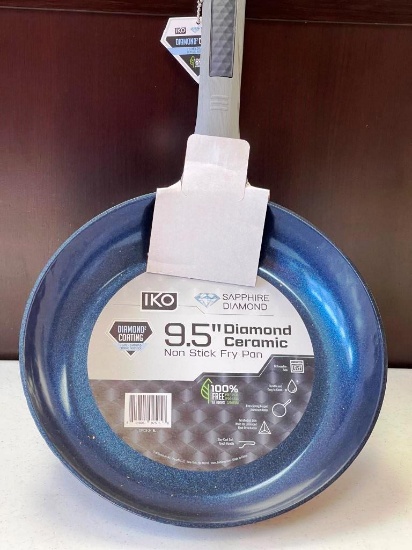 IKO diamond ceramic fry pan