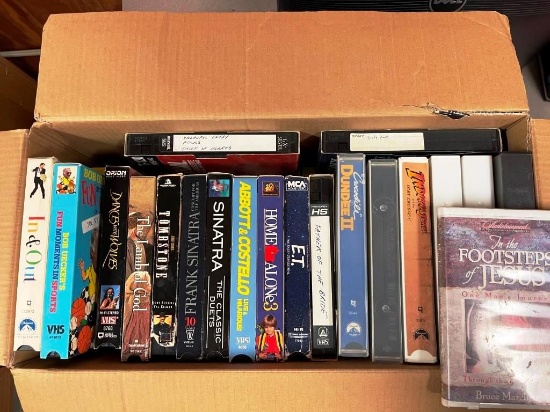 VHS tape lot
