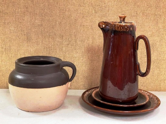 Crock and Hall coffee pot