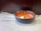 Michaelangelo copper wok set