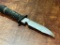 Hunting Knife In Home Made Sheath