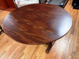 Rounded Drop Leaf Table