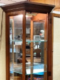 Lighted Curio Cabinet