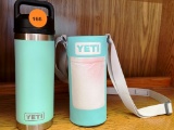 YETI Water Bottle And Carrier