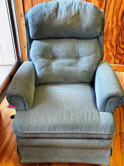 Berkline Recliner And Foot Massager