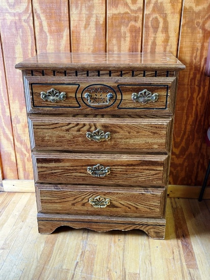 Dresser and Linens