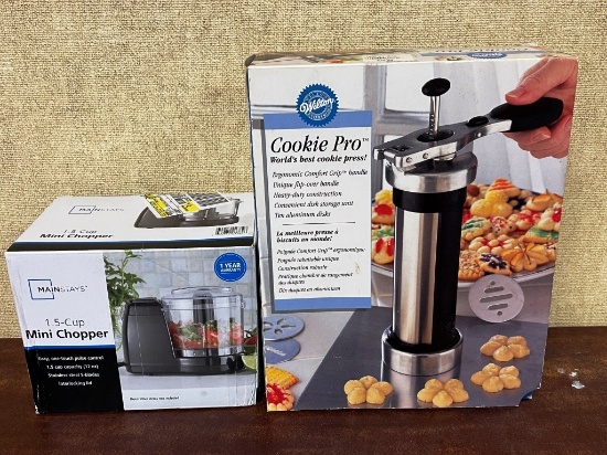 Mini Chopper and Cookie Pro