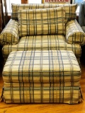 Chair And A Half With Ottoman