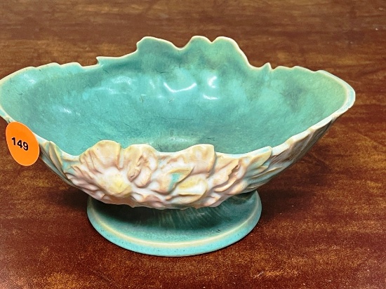 Roseville Pottery green Compote