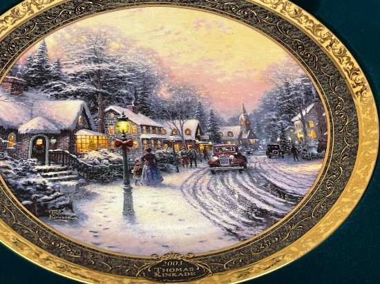 Thomas Kinkade Cherished Christmas Memories from Bradford Exchange