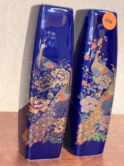 Japanese porcelain vases