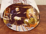 Rockwell's Heritage Collection plate from Edwin Knowles