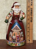 Jim Shore Handcrafted Holiday Santa