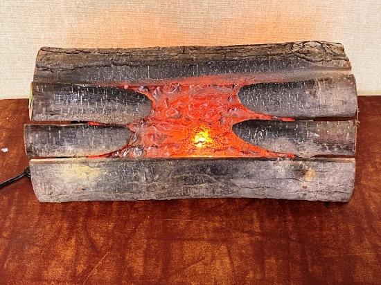 Faux fireplace