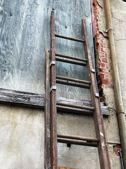 Wood Extension Ladder