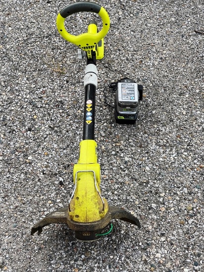 Ryobi 18V String Trimmer with battery and Charger