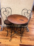Ice Cream Parlor Table and chairs