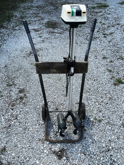 Electric Fishing Motor and Stand