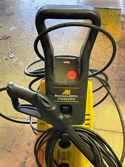 McCulloch Pressure Washer