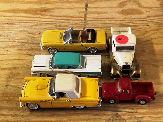 5 Model Cars including an Edsall