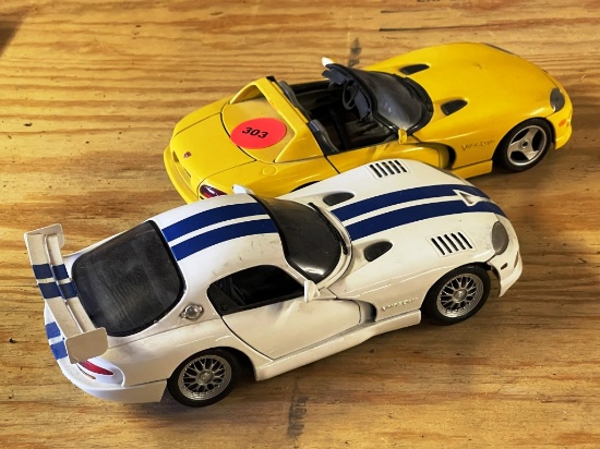 Two Dodge Viper Models