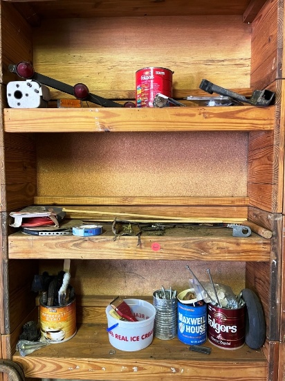 Contents of 3 Shelves