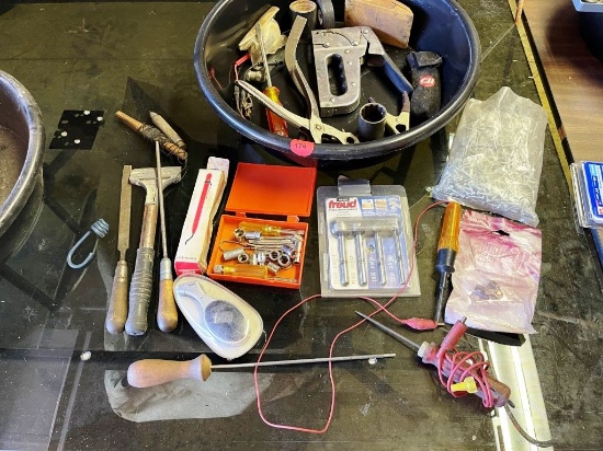 Staple Gun, Plumb Bob, More