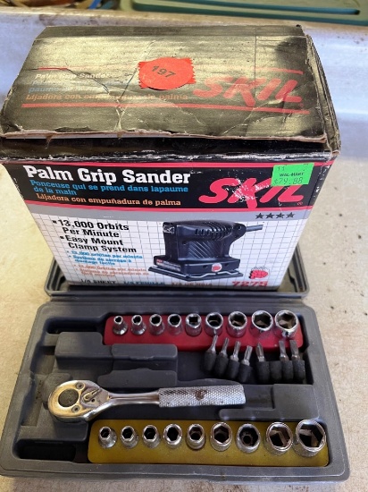 Skil Sander and Small Ratchet Set