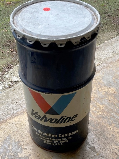 Steel Barrel full of Shop Rags
