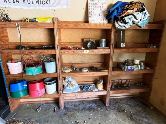 Contents of Large Shelving Unit