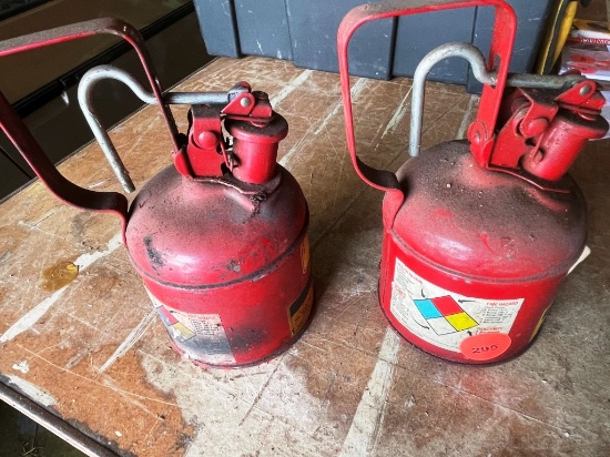 2 Safety Cans (Empty)