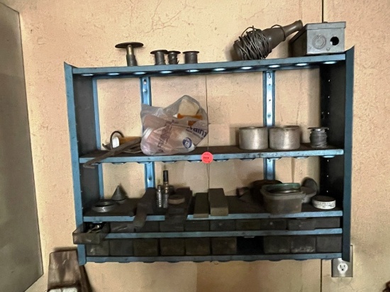 Wall Shelf and Contents