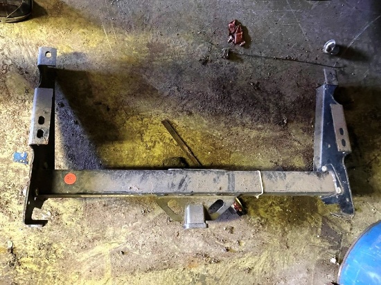 Reese Hitch and Tube Steel Piece