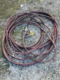 Longer Garden Hose and Splitter Attachment