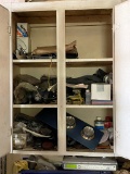 Spacesaver CD player and Cabinet Contents